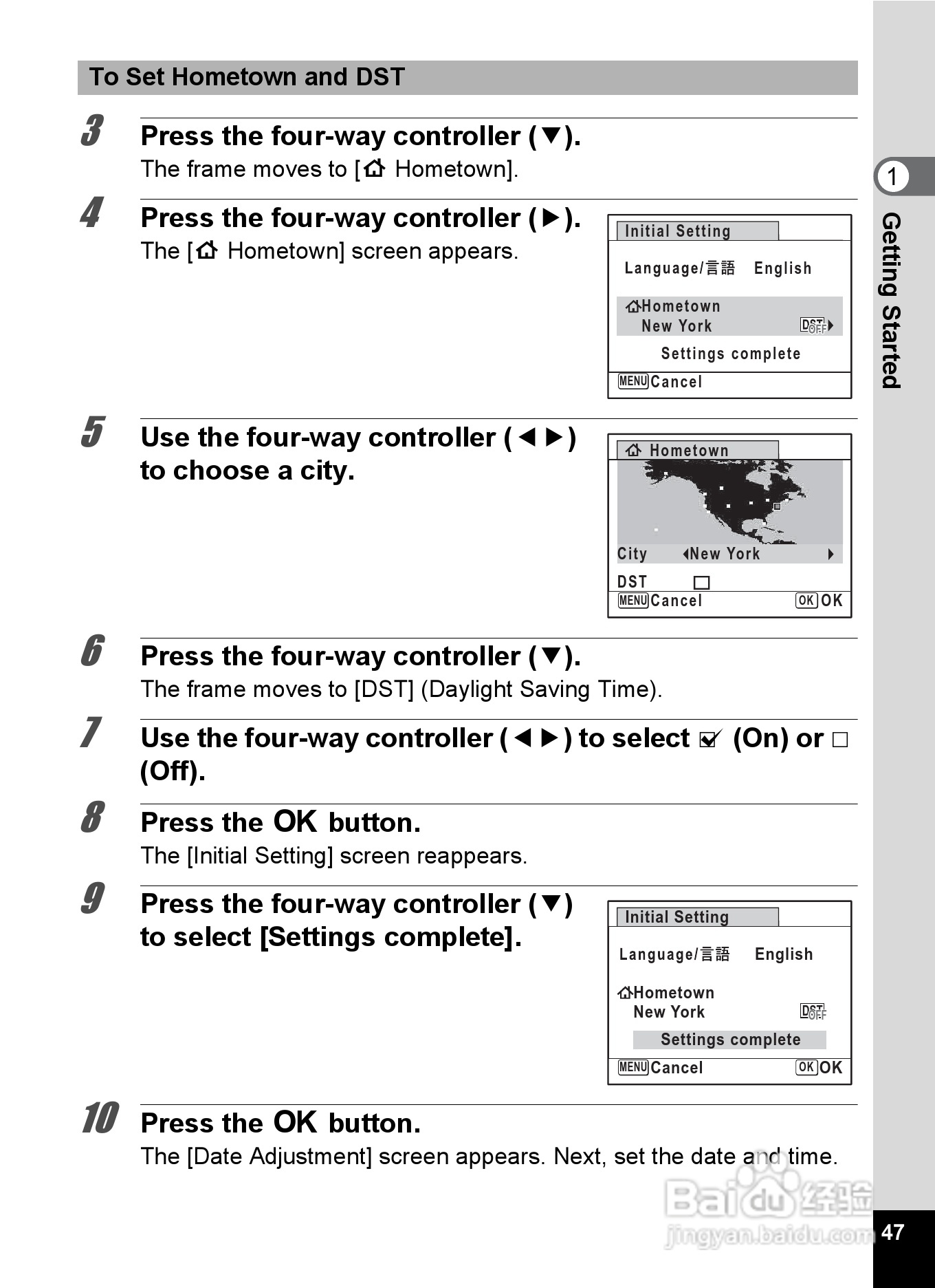 宾得Optio RZ18数码相机使用说明书:[5]