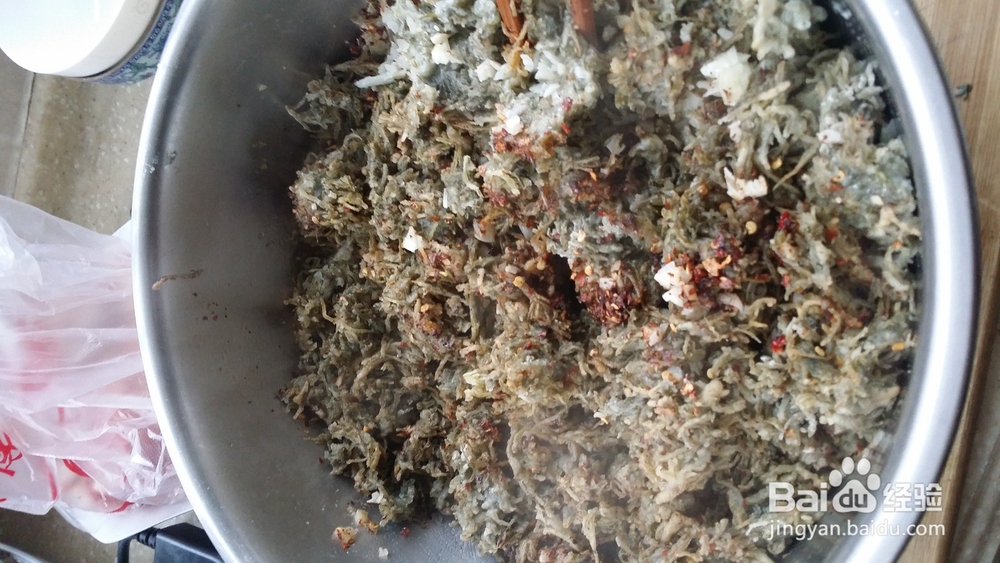 白蒿麦饭的做法