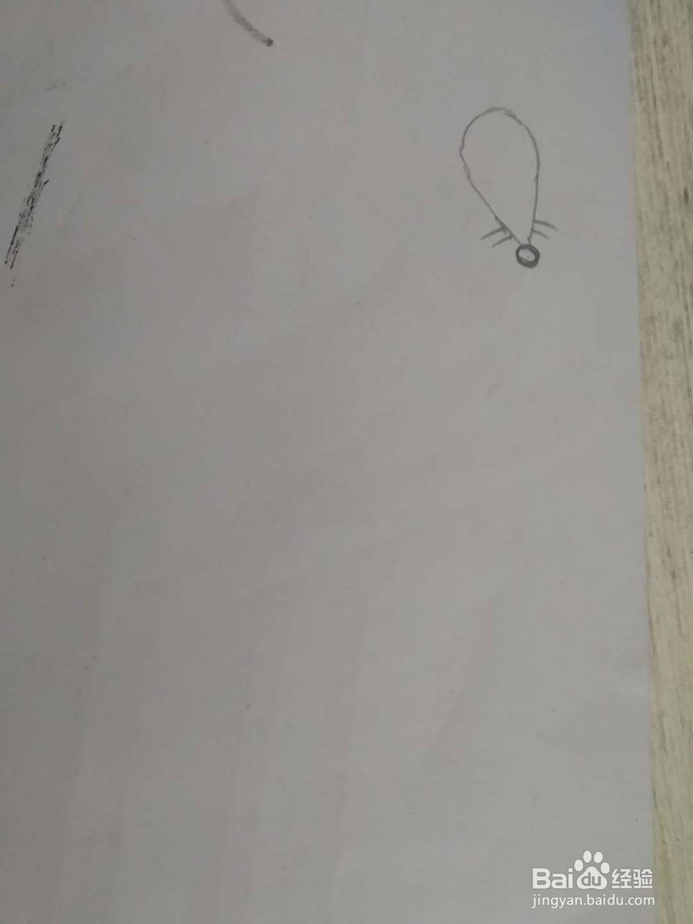 怎么画一只小老鼠