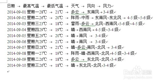 Word的应用与技巧：[2]如何将文本转换成表格