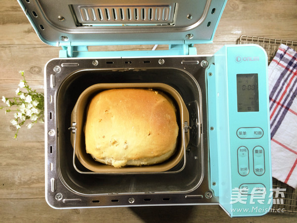 面包机一键牛奶核桃软吐司