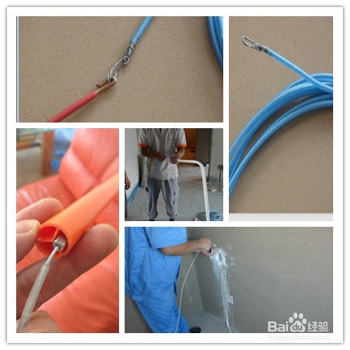 多腔线管（多腔管）快速弯管穿线拉线施工