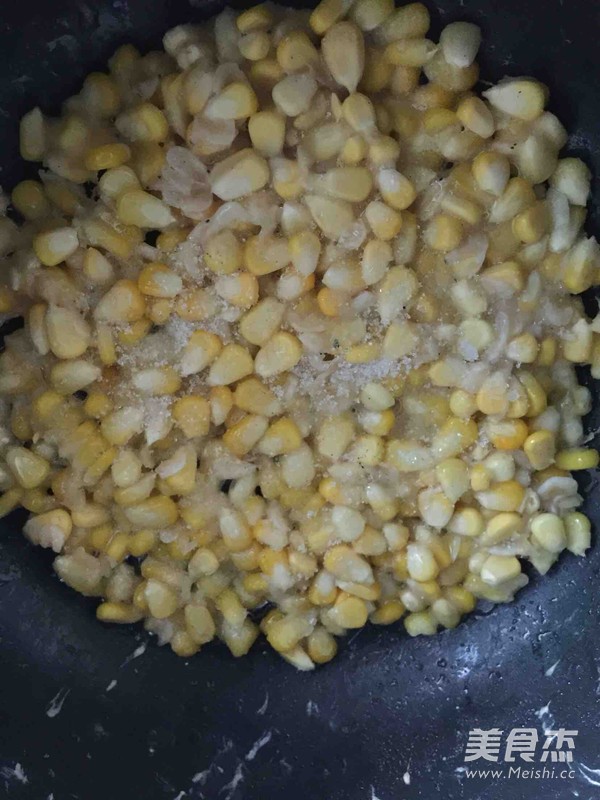 虾米玉米烙的做法