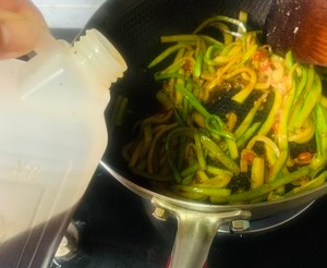 小炒西葫芦的制作方法