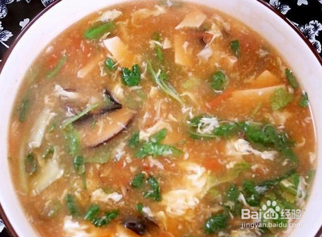 老式淀粉鸡蛋汤做法