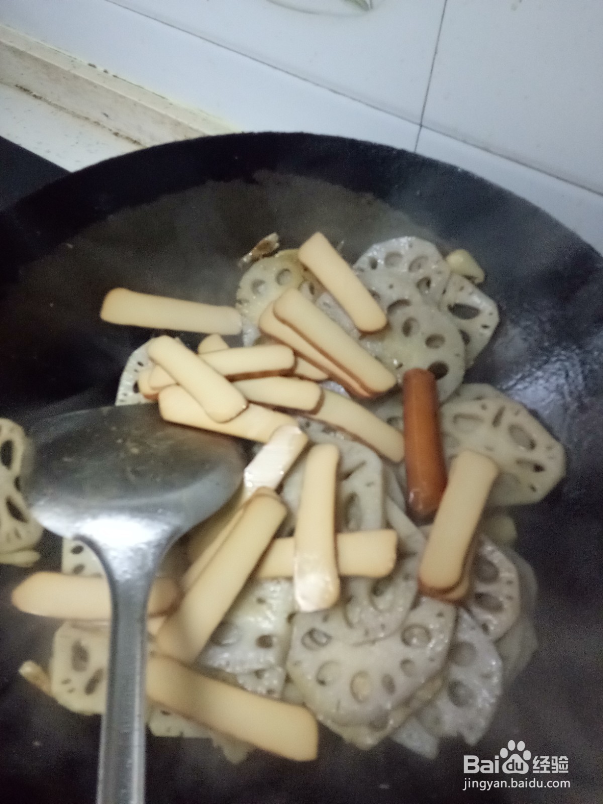 莲藕炒鸡蛋干