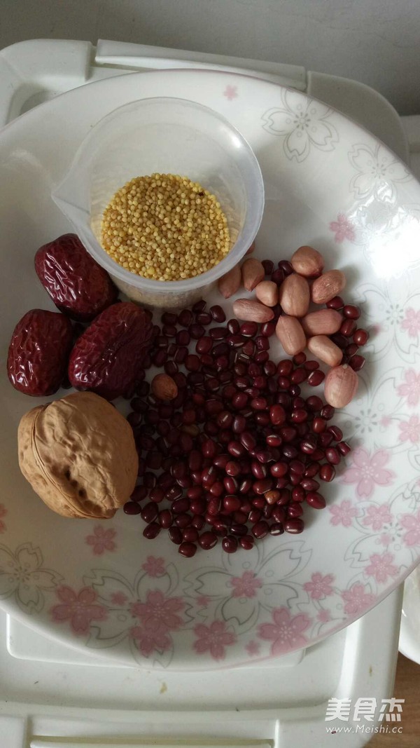 红豆黄米浆的做法