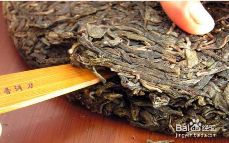 普洱茶茶饼怎么切