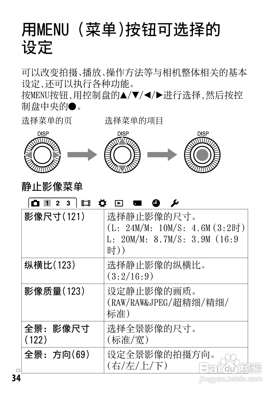 SONY索尼DSC-RX1数码相机说明书:[4]