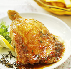 茶香煎鸡腿的简单做法