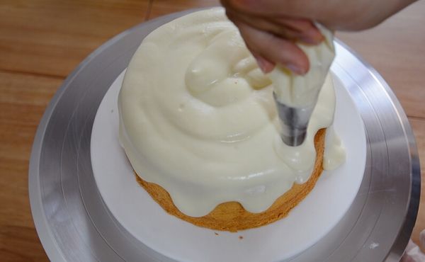 爆浆卡仕达蛋糕#网红美食我来做#