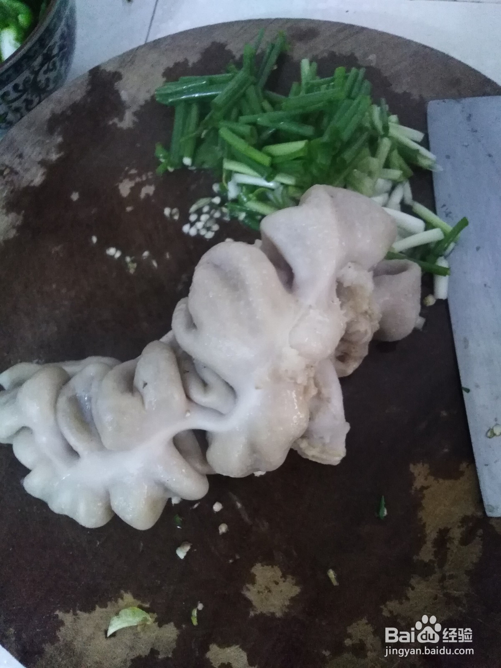 猪大肠如何炒酸豆角?