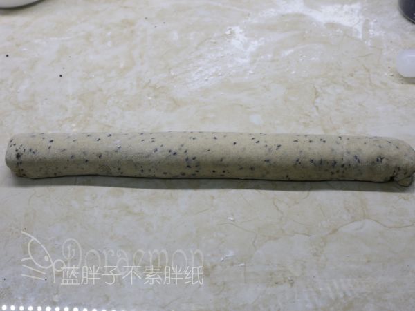 荞麦黑芝麻馒头卷