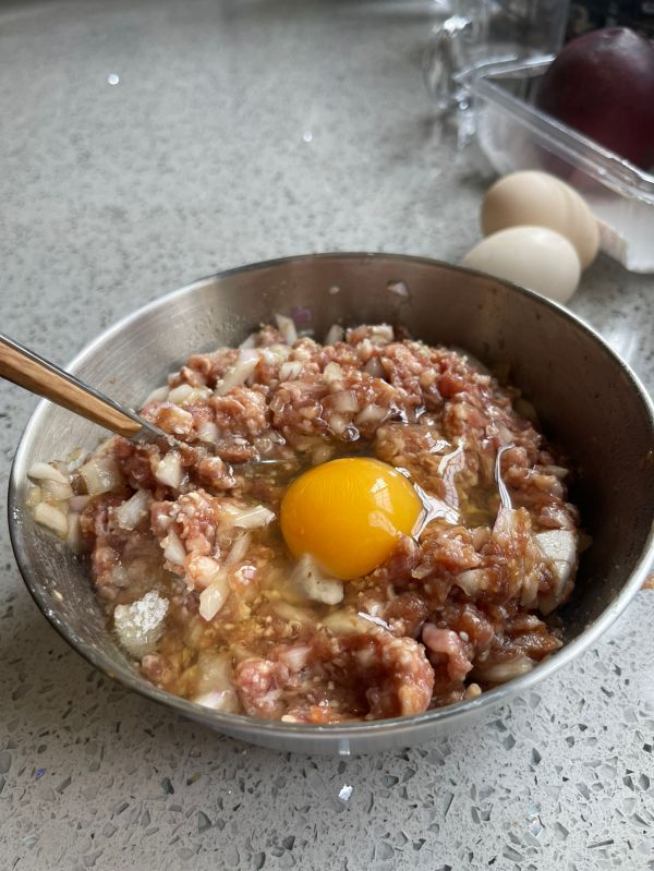 羊肉洋葱烫面蒸饺