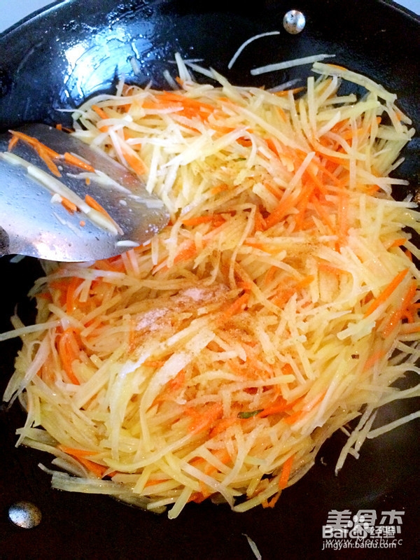 素炒土豆丝怎么做？