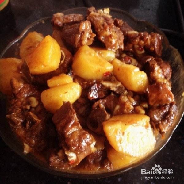 土豆红烧排骨的制作方法