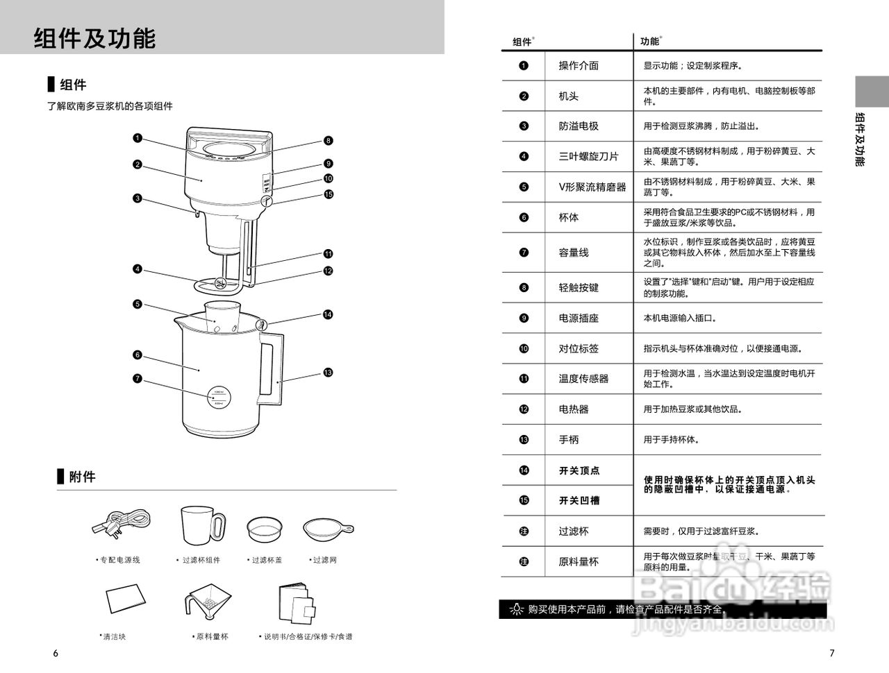 九阳豆浆机NDD-08P02型使用说明书