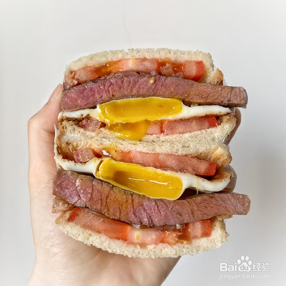 没那么讲究的低脂三明治