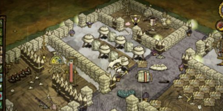 饥荒怎么建房子？