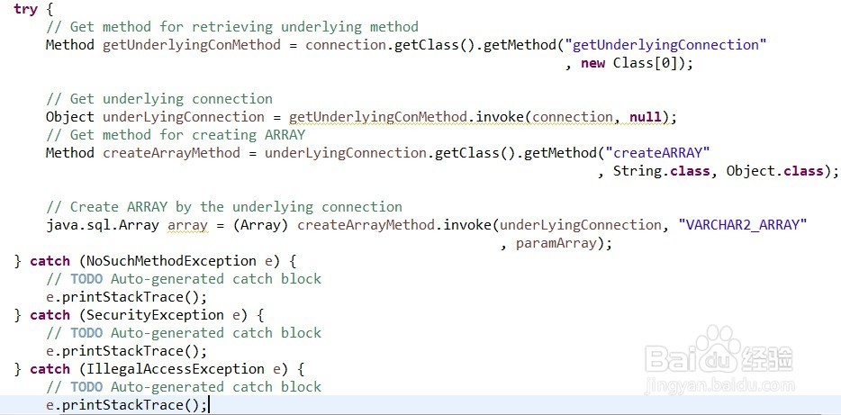 JBoss数据源连接不能创建存储过程数组输入参数