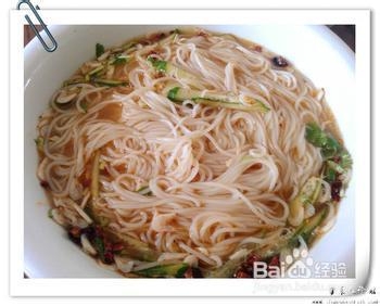 面食做法详解 ----- 家常冷面