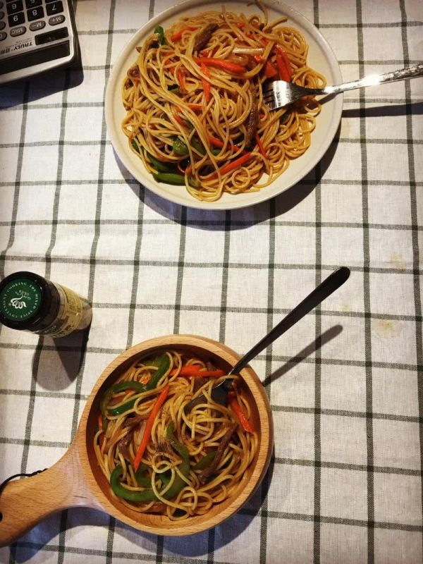 黑椒牛肉意大利面