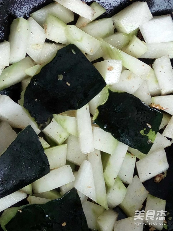 冬瓜豆腐虾皮汤