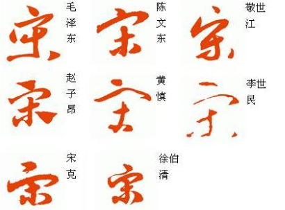 宋字怎么写好看