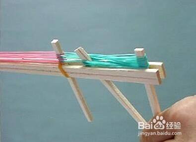 连发皮筋枪DIY 让孩子多一个玩具！