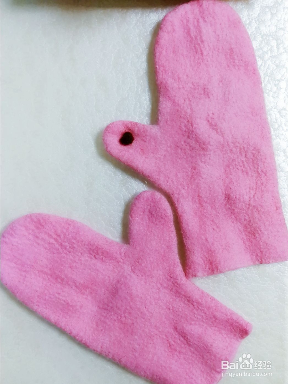 废物利用做羊毛毡手套