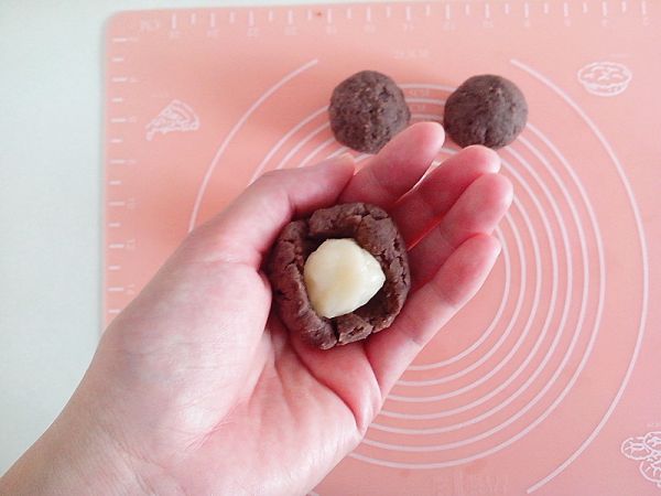 麻薯红豆沙月饼