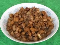 蟆蛤炒茄子烧法