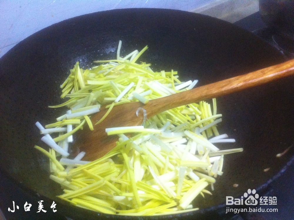 家常菜--蒜黄炒鸡蛋