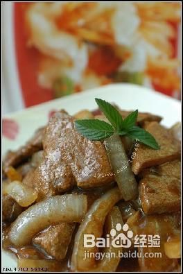 荤菜系列[15]洋葱炒猪肝