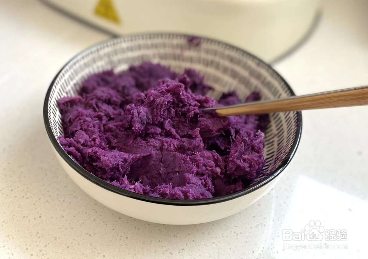 紫薯芝麻饼怎么做