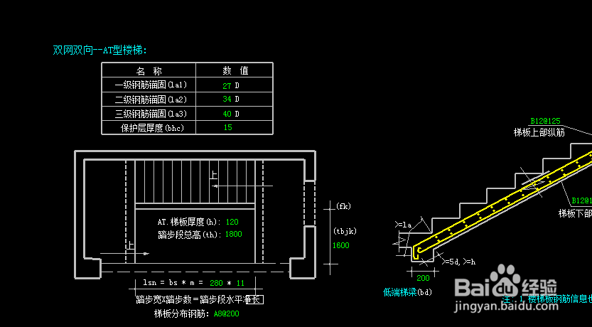 广联达钢筋怎么画楼梯？