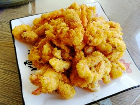 香炸大虾～媲美必胜客面包糠版