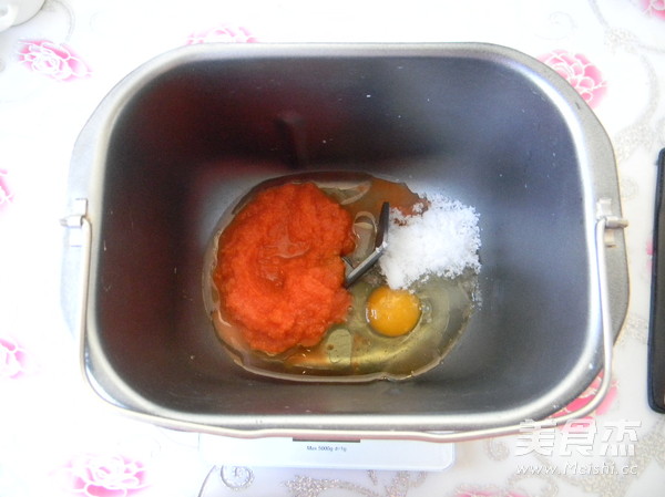 胡萝卜花朵甜甜圈