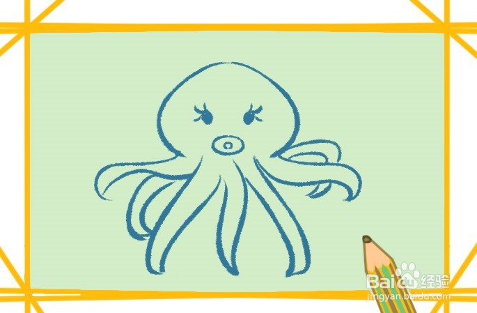 章鱼应该怎么画