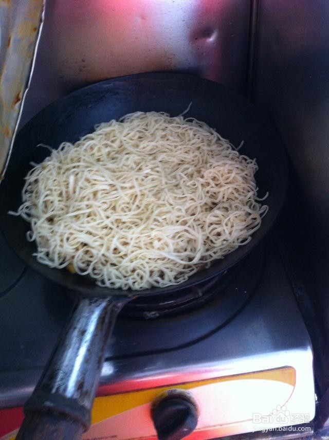 素焖面做的做法