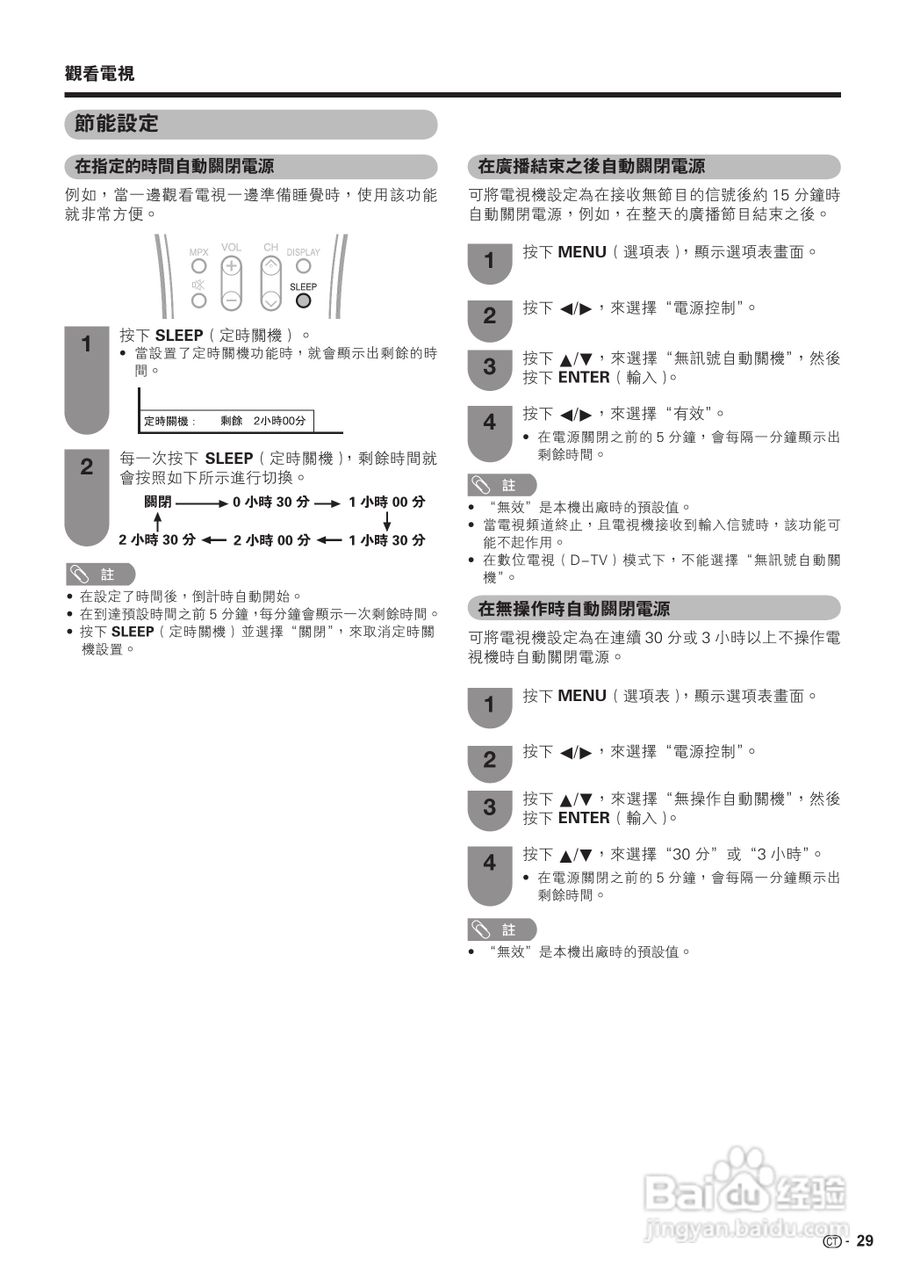 声宝LC-52G77H型液晶电视机说明书:[4]