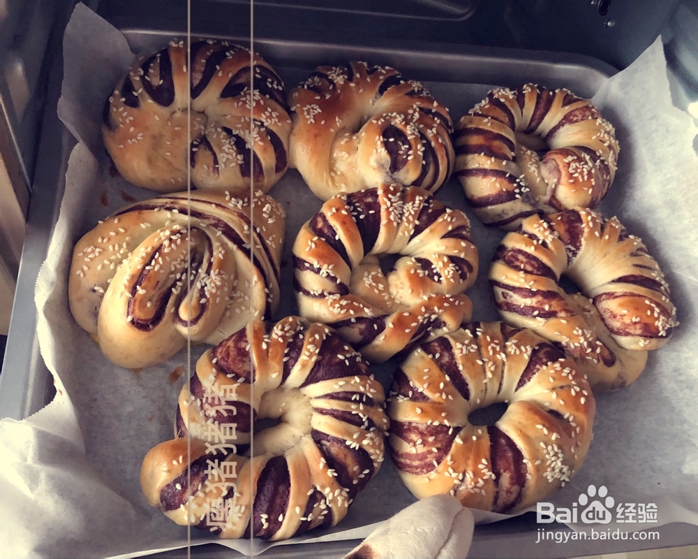 吃光光的手水红豆面包手套膜