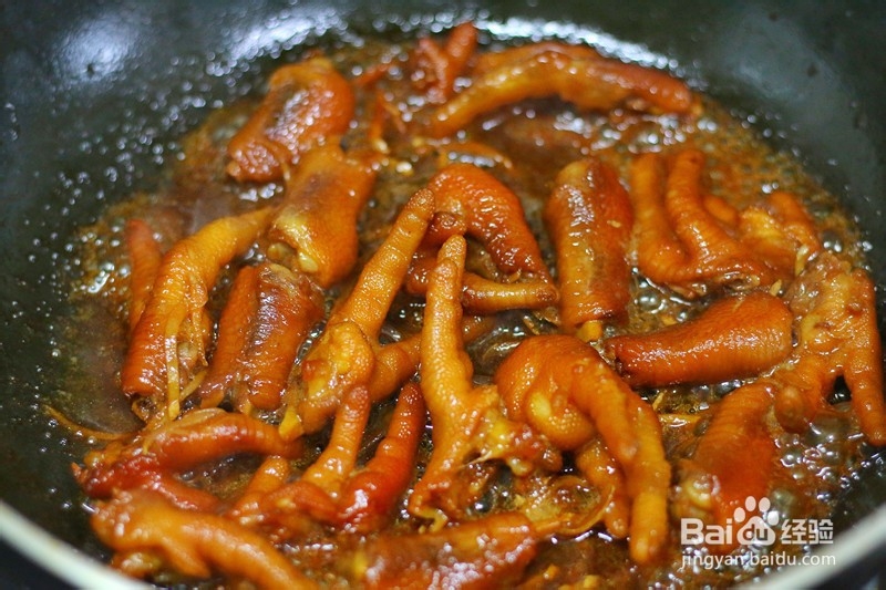 软烂馋人的红烧鸡爪