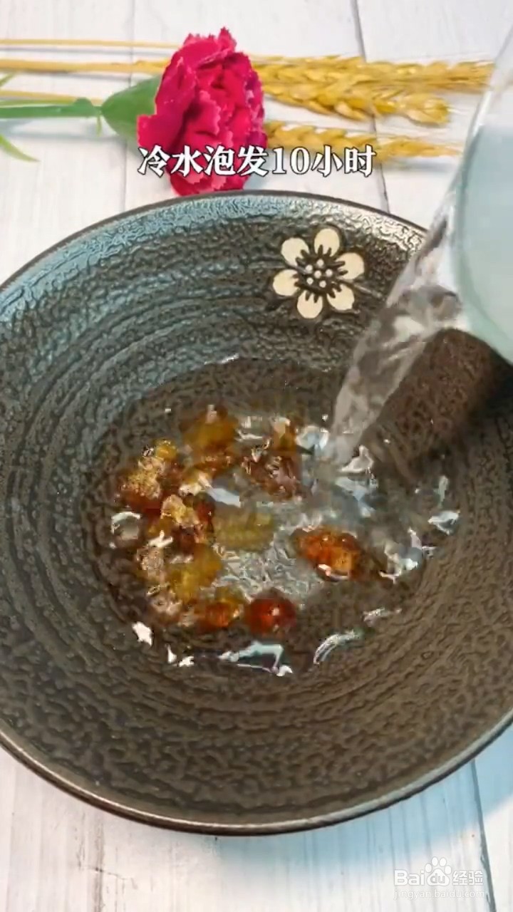 怎么做桃胶木瓜炖奶