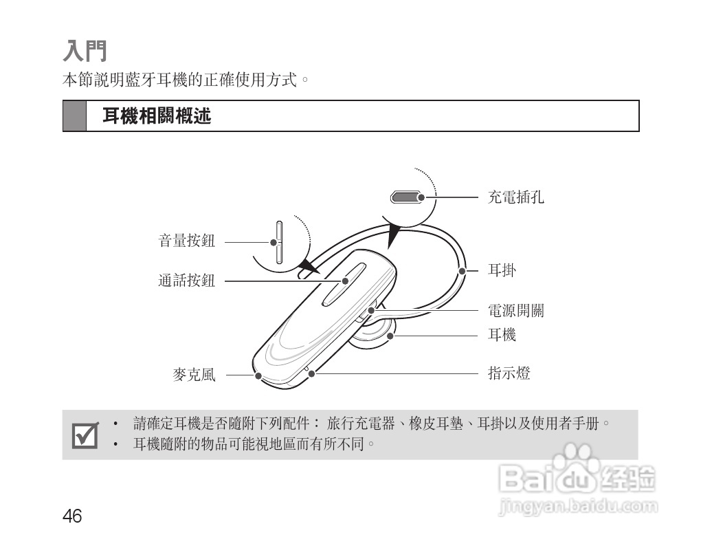 三星HM110蓝牙耳机使用说明书:[5]
