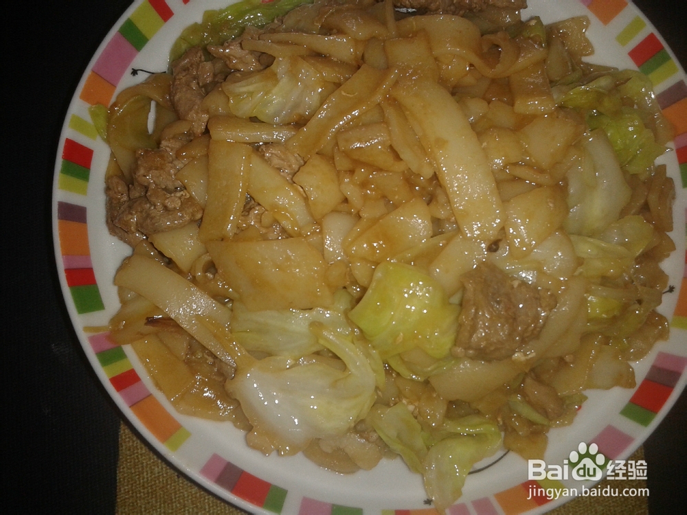 牛肉炒河粉（附加河粉制作）