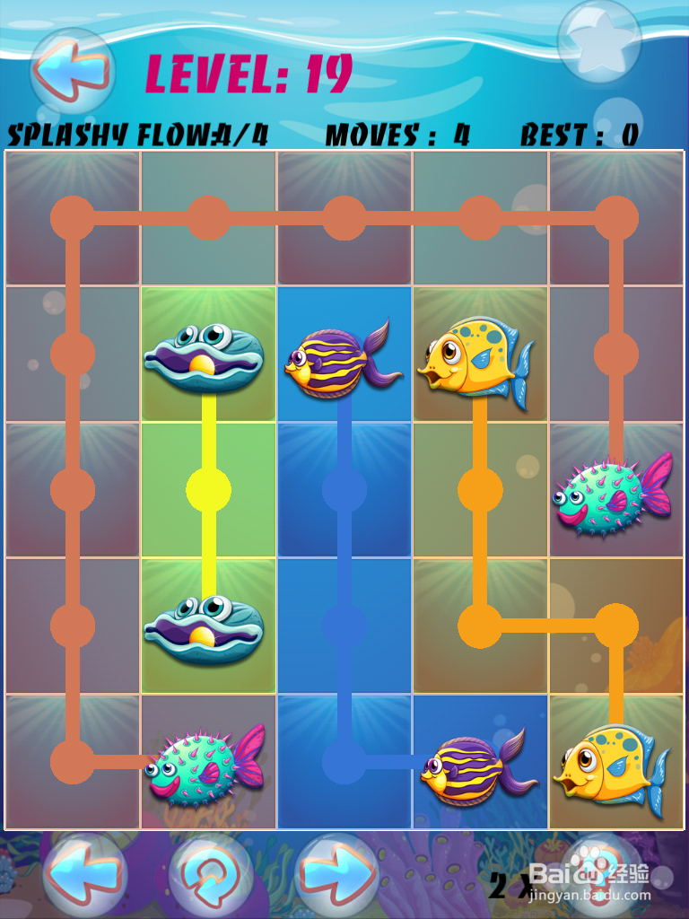 a splashy water safari fish flow游戏攻略1-30
