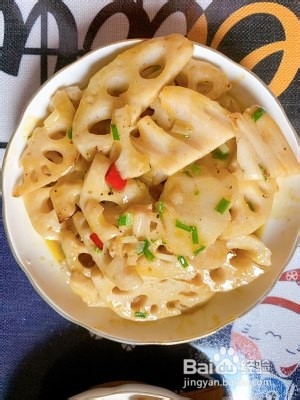 怎么做清炒藕片