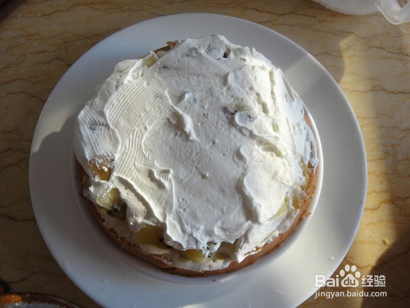 鲜果裸蛋糕的做法