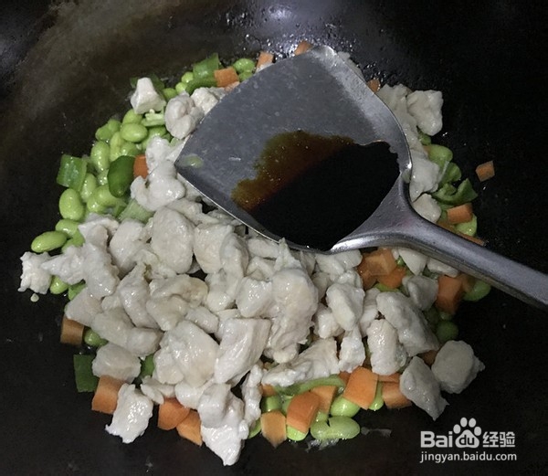 鸡胸肉炒杂蔬